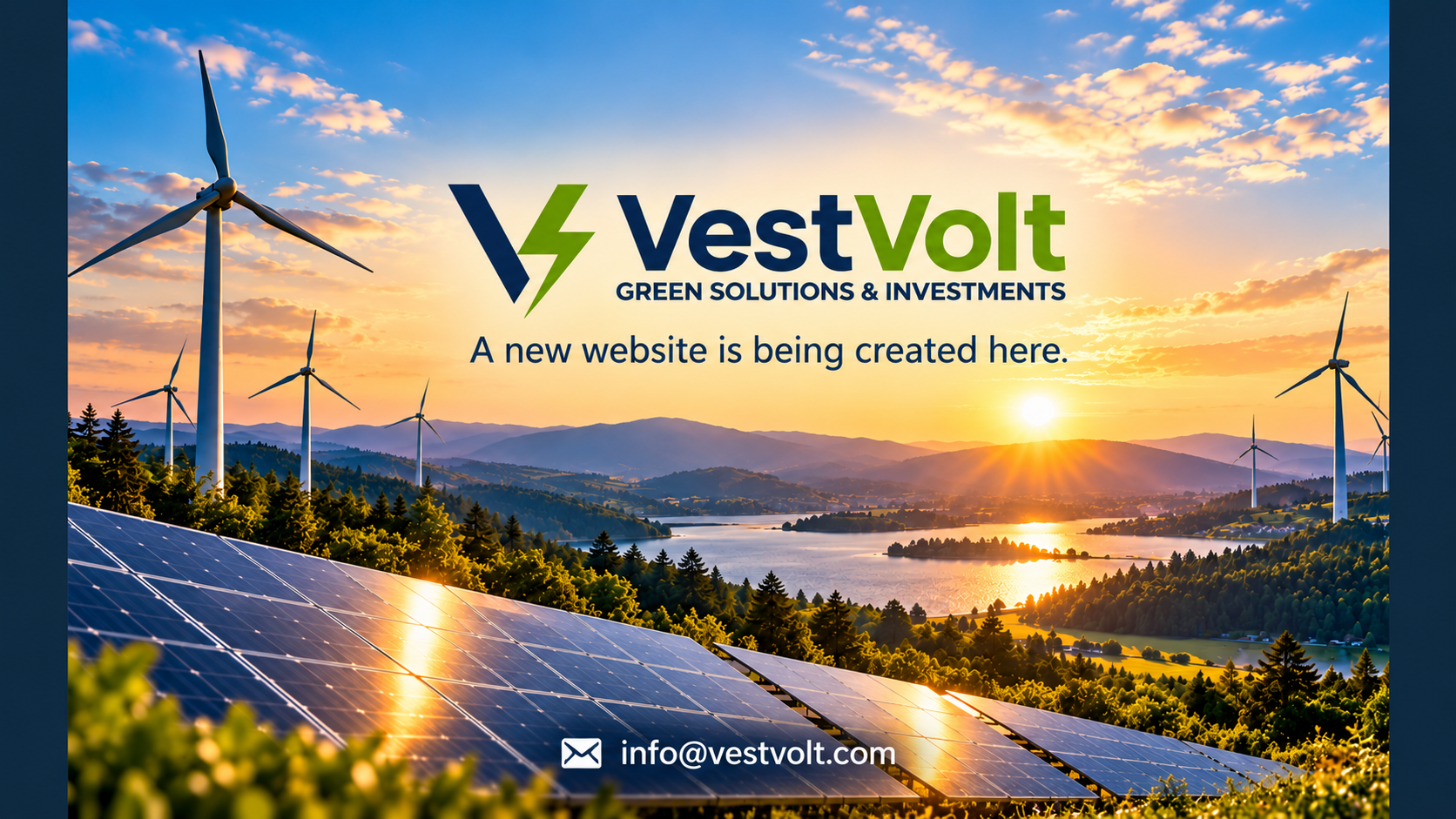 VestVolt – Green Solutions & Investments. A new website is being created here. Contact info@vestvolt.com